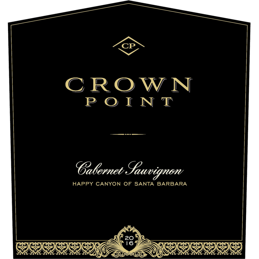 Crown Point Happy Canyon Of Santa Barbara Cabernet Sauvignon 750ml - Available at Wooden Cork