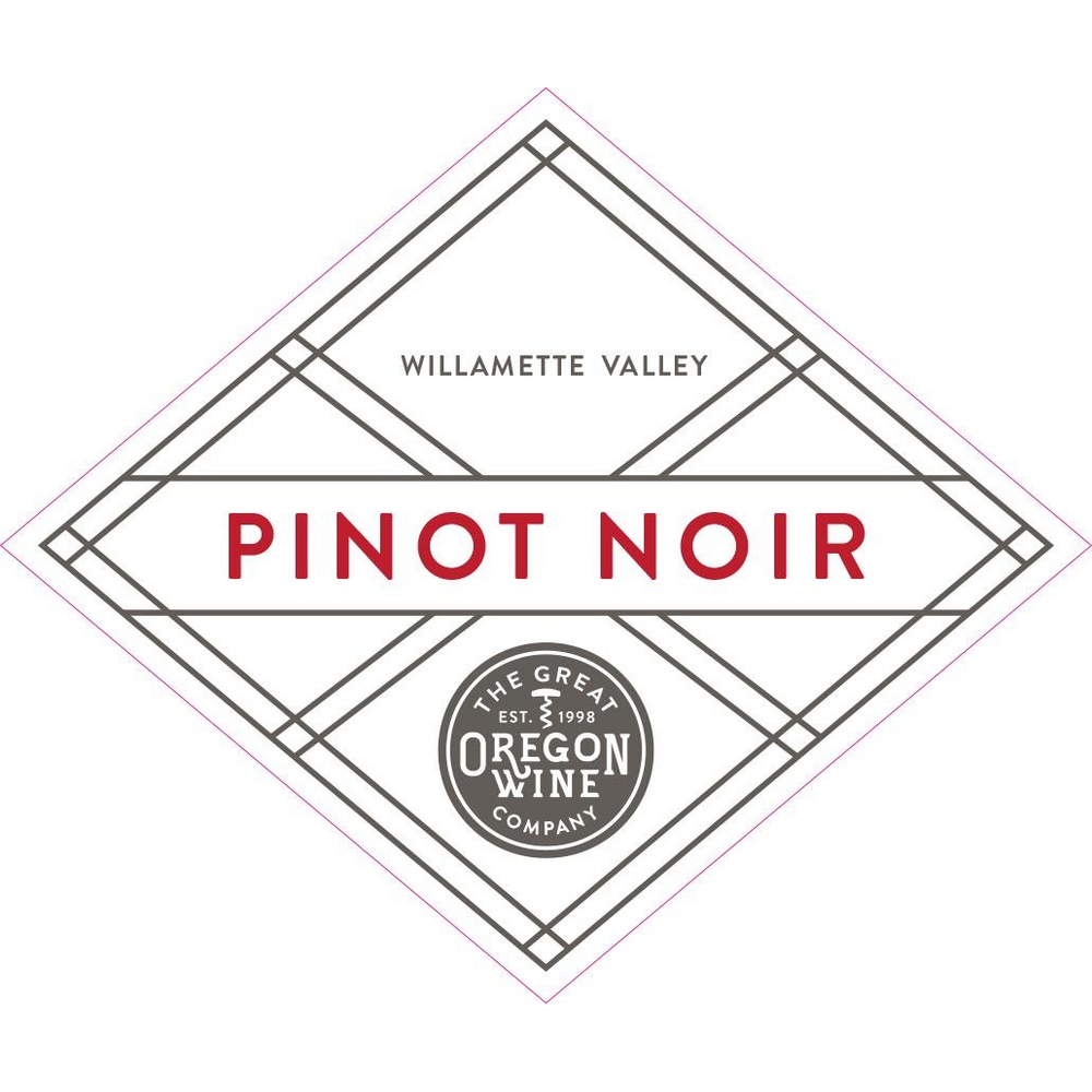 The Great Oregon Wine Company Willamette Valley Pinot Noir 750ml - Available at Wooden Cork