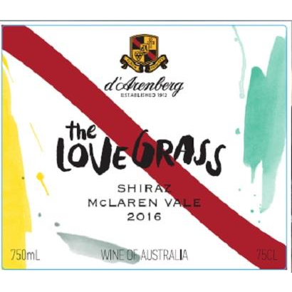 D'Arenberg Love Grass McLaren Vale Shiraz 750ml - Available at Wooden Cork