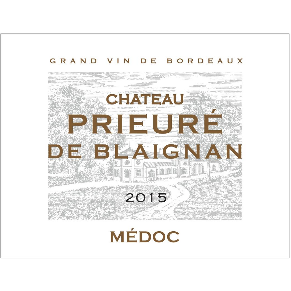 Chateau Prieure De Blaignan Medoc Red Bordeaux Blend 750ml - Available at Wooden Cork