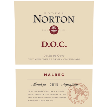 Bodega Norton Lujan De Cuyo DOC Malbec 750ml - Available at Wooden Cork
