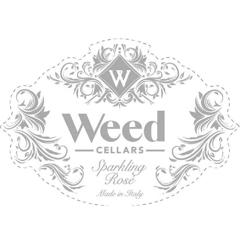 Weed Cellars Italian Prosecco Sparkling Rose 750ml - Available at Wooden Cork