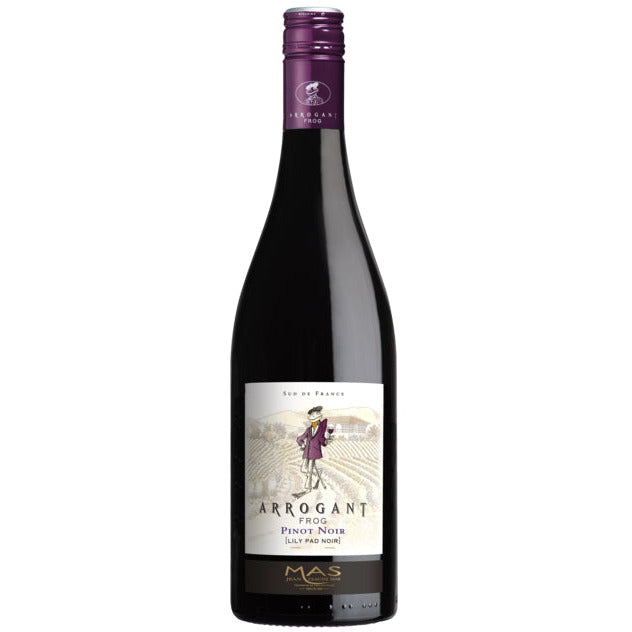 Arrogant Frog Pinot Noir Lily Pad Noir Pays D'Oc - Available at Wooden Cork