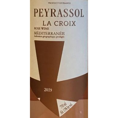Commanderie De Peyrassol La Croix De Peyrassol IGP Mediterranee Rose 750ml - Available at Wooden Cork