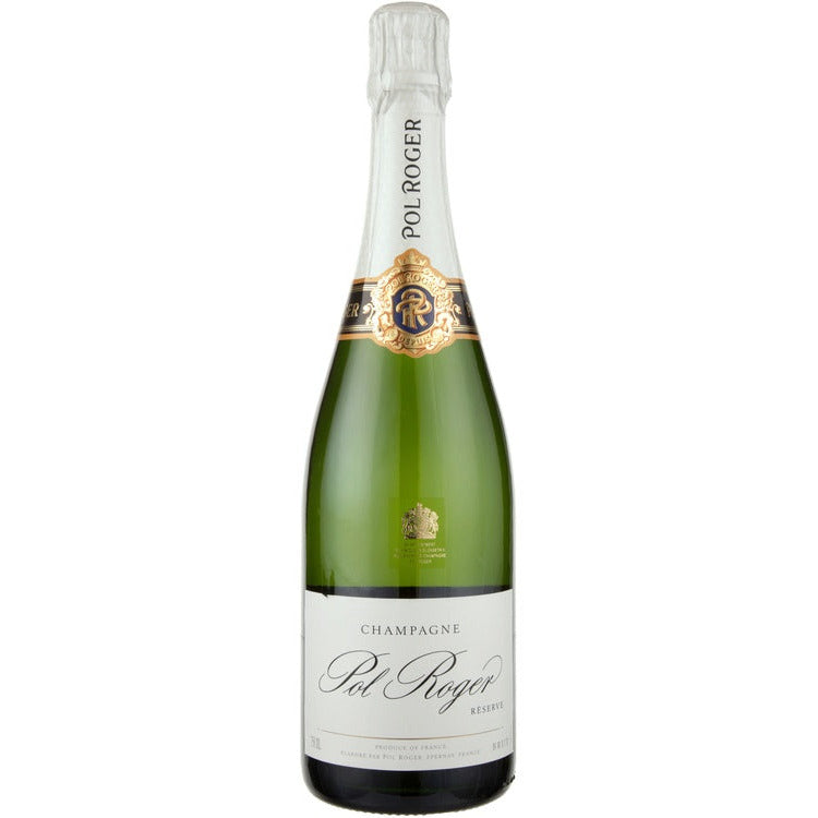 Pol Roger Champagne Brut Reserve - Available at Wooden Cork