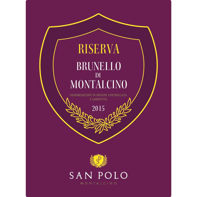 Poggio San Polo Brunello Di Montalcino DOCG Riserva Sangiovese 750ml - Available at Wooden Cork