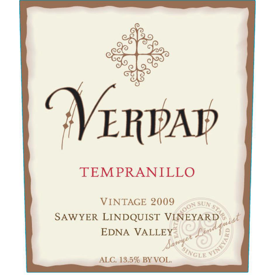 Verdad Edna Valley Sawyer Lindquist Vineyard Tempranillo 750ml - Available at Wooden Cork