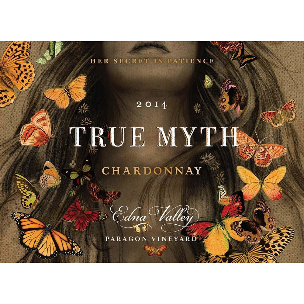 True Myth Edna Valley Paragon Vineyard Chardonnay 750ml - Available at Wooden Cork