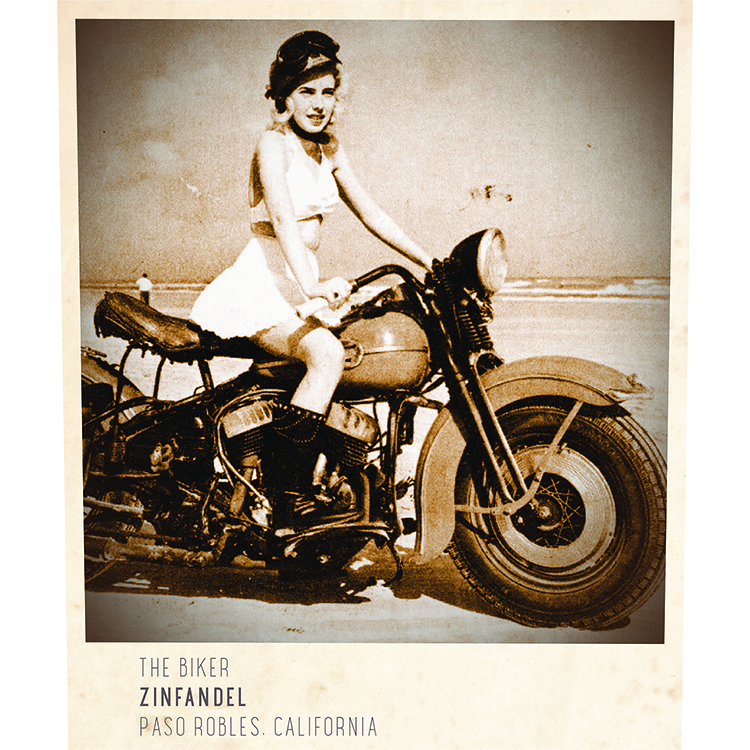 Four Vines Biker Paso Robles Zinfandel 750ml - Available at Wooden Cork