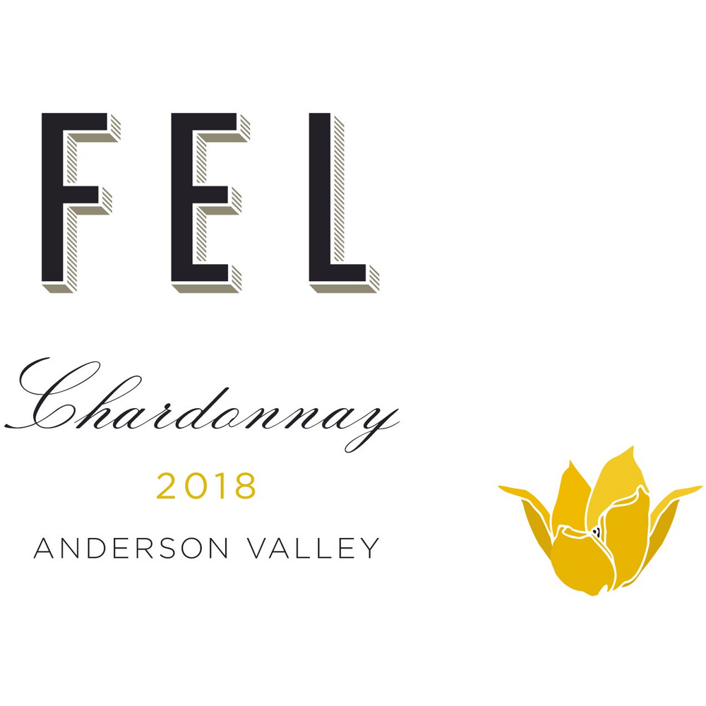 FEL Anderson Valley Chardonnay 750ml - Available at Wooden Cork
