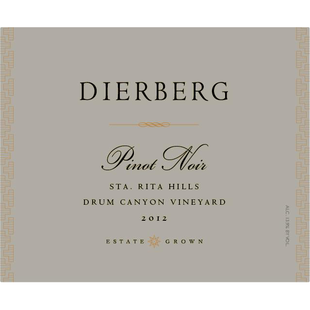Dierberg Santa Rita Hills Drumm Canyon Pinot Noir 750ml - Available at Wooden Cork