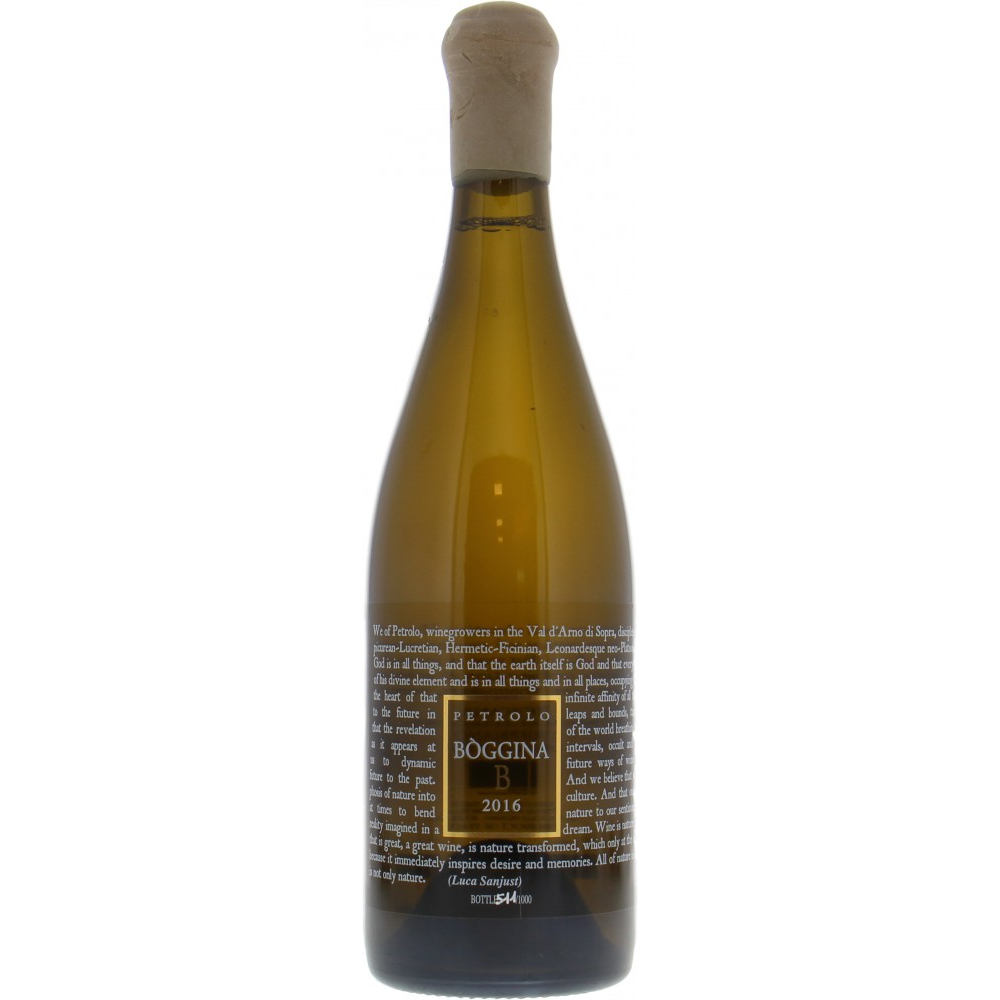 Petrolo Boggina B Bianco Toscana IGT Trebbiano 750ml - Available at Wooden Cork