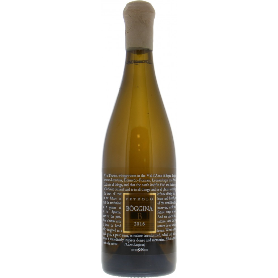 Petrolo Boggina B Bianco Toscana IGT Trebbiano 750ml - Available at Wooden Cork
