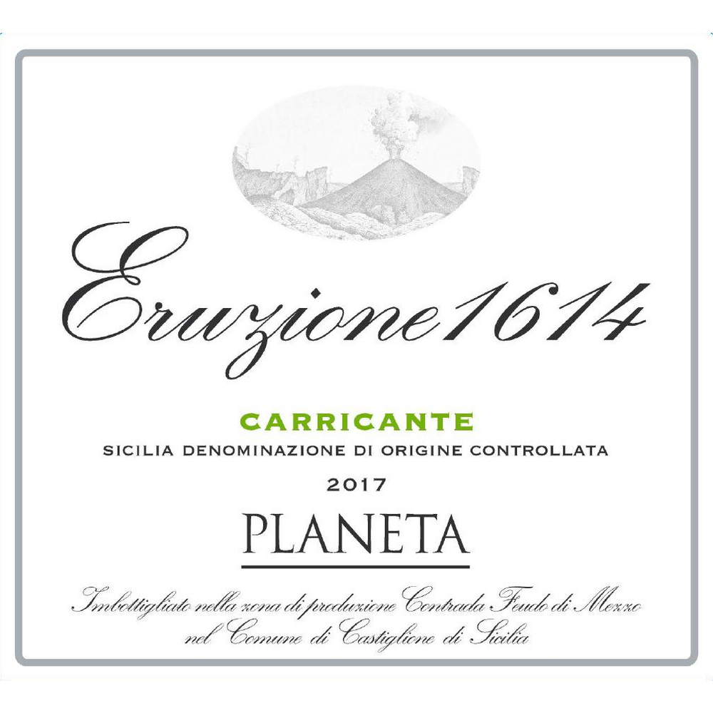Planeta Sicily Eruzione Carricante 750ml - Available at Wooden Cork