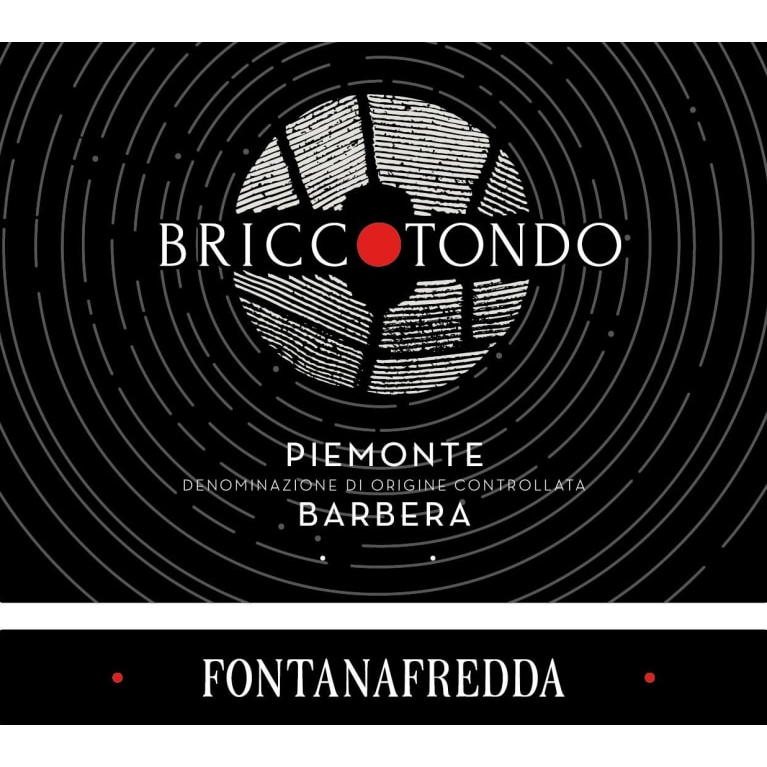 Fontanafredda Briccotondo Piedmont Barbera 750ml - Available at Wooden Cork