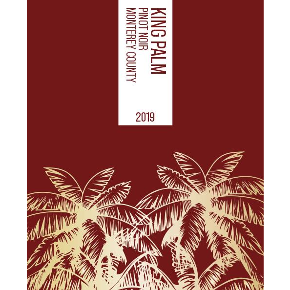 King Palm Monterey County Pinot Noir 750ml - Available at Wooden Cork