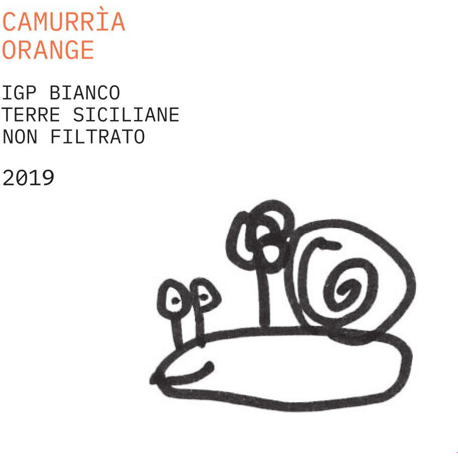 Di Giovanna Camurria Orange Terre Siciliane Grillo 750ml - Available at Wooden Cork
