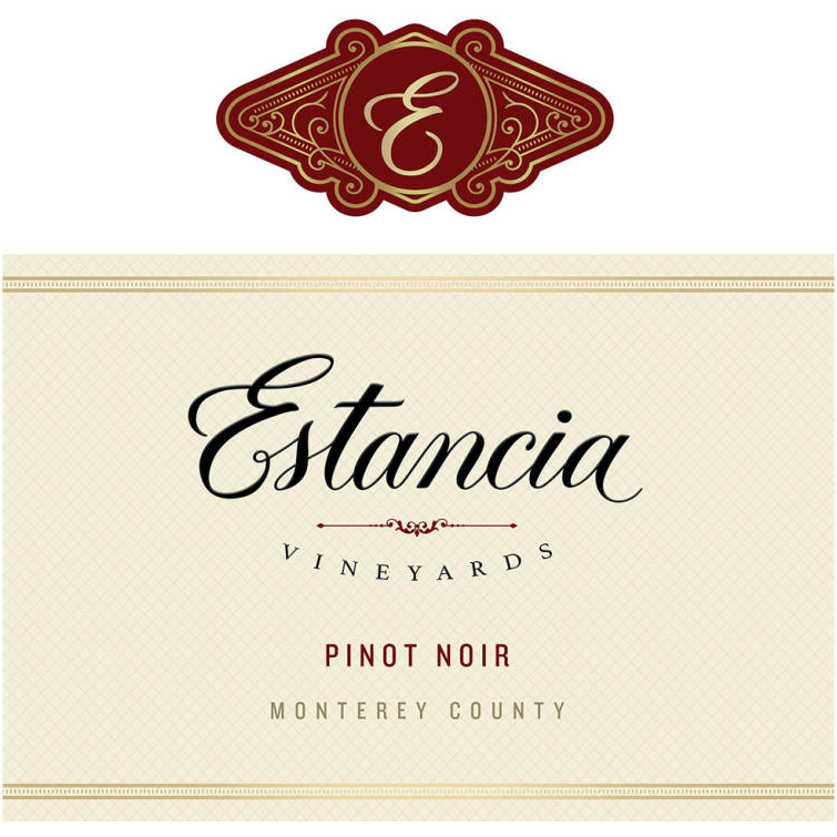 Estancia Monterey County Pinot Noir 750ml - Available at Wooden Cork