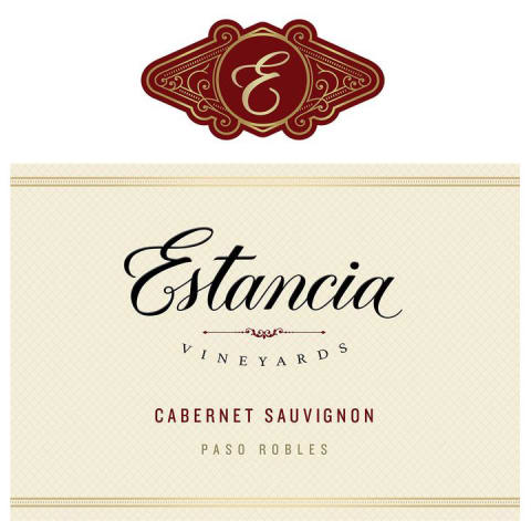 Estancia Paso Robles Cabernet Sauvignon 750ml - Available at Wooden Cork