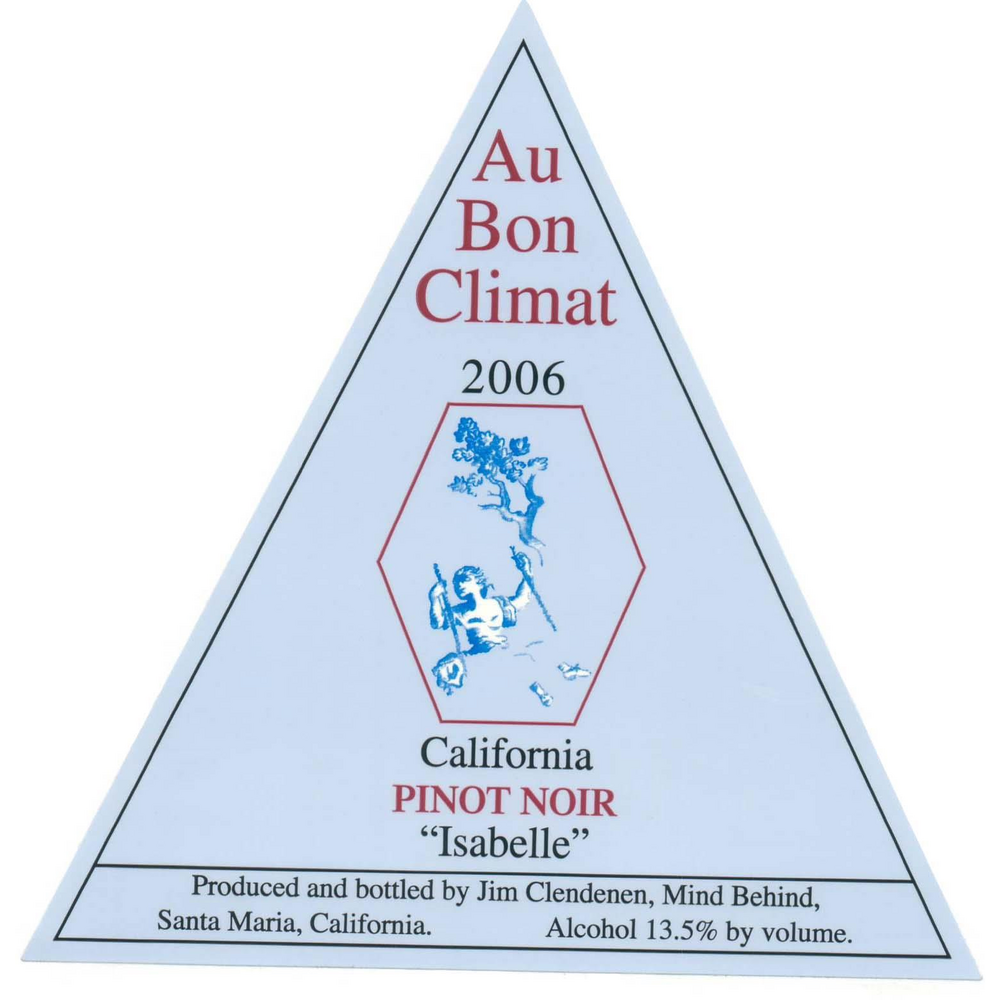 Au Bon Climat Isabelle California Pinot Noir 750ml - Available at Wooden Cork