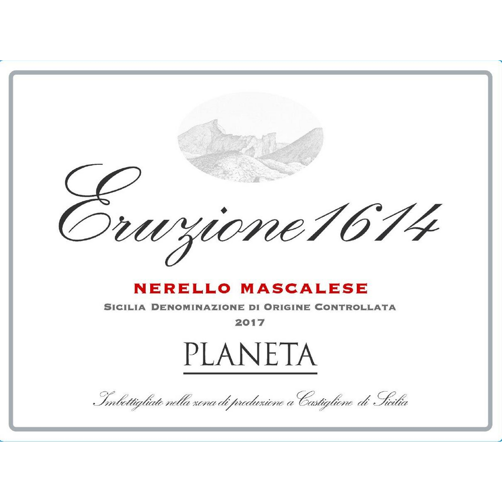 Planeta Sicily Eruzione 1614 Nerello Mascalese 750ml - Available at Wooden Cork