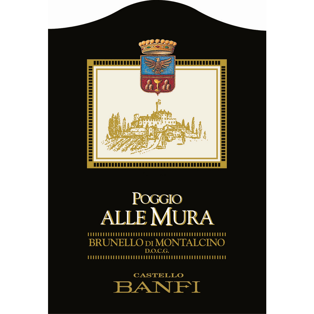 Castello Banfi Poggio Alle Mura Brunello Di Montalcino DOCG Sangiovese 750ml - Available at Wooden Cork