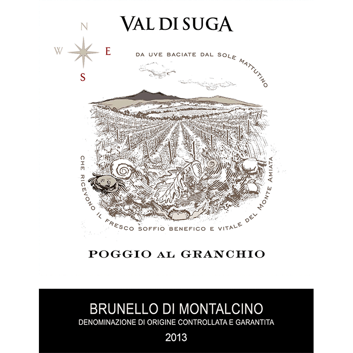 Val Di Suga Poggio Al Granchio Brunello Di Montalcino DOCG Sangiovese 750ml - Available at Wooden Cork