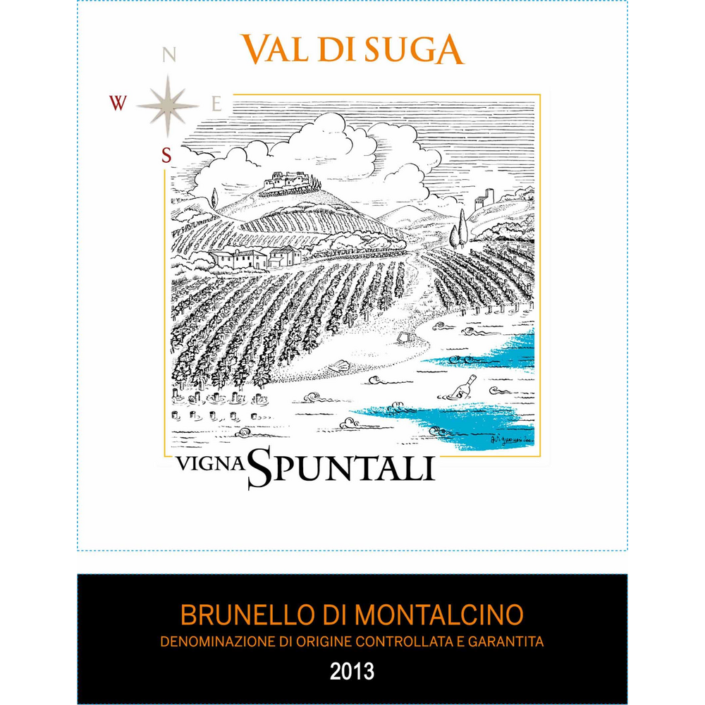 Val Di Suga Brunello Di Montalcino Vigna Spuntali DOCG Sangiovese 750ml - Available at Wooden Cork