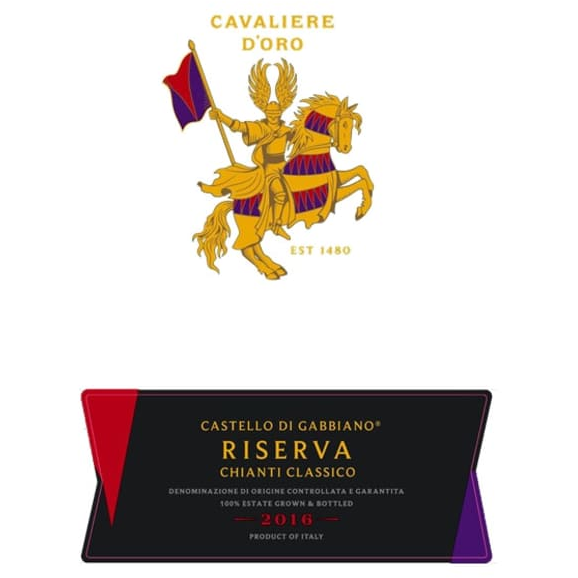 Cavaliere D'Oro Chianti Classico DOCG Riserva 750ml - Available at Wooden Cork