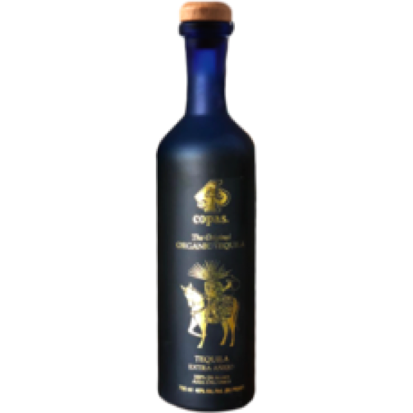 4 Copas Tequila Extra Añejo Tequila 100% de Agave Azul Orgánico - Available at Wooden Cork