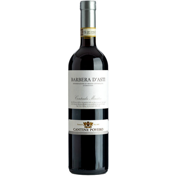 Cantine Povero Barbera D'Asti Contrada Maestra - Available at Wooden Cork