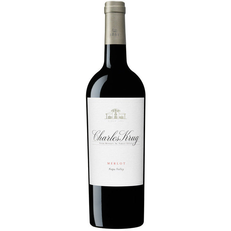 Charles Krug Merlot Napa Valley - Available at Wooden Cork