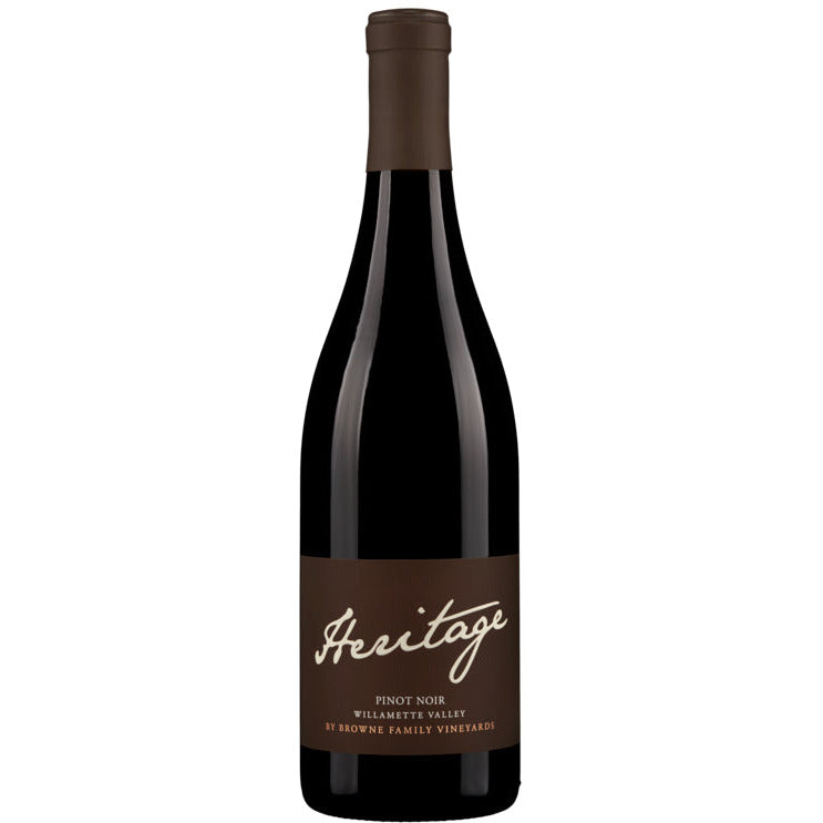 Browne Family Vineyards Pinot Noir Heritage Willamette Valley - Available at Wooden Cork