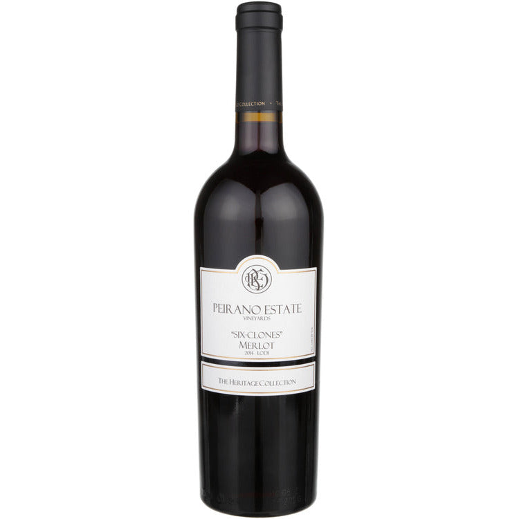 Peirano Estate Merlot Six Clones The Heritage Collection Lodi - Available at Wooden Cork