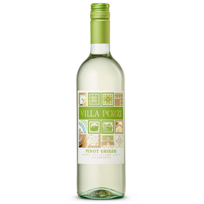Villa Pozzi Pinot Grigio Terre Siciliane - Available at Wooden Cork
