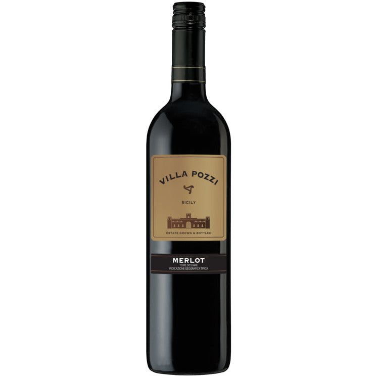 Villa Pozzi Merlot Terre Siciliane - Available at Wooden Cork