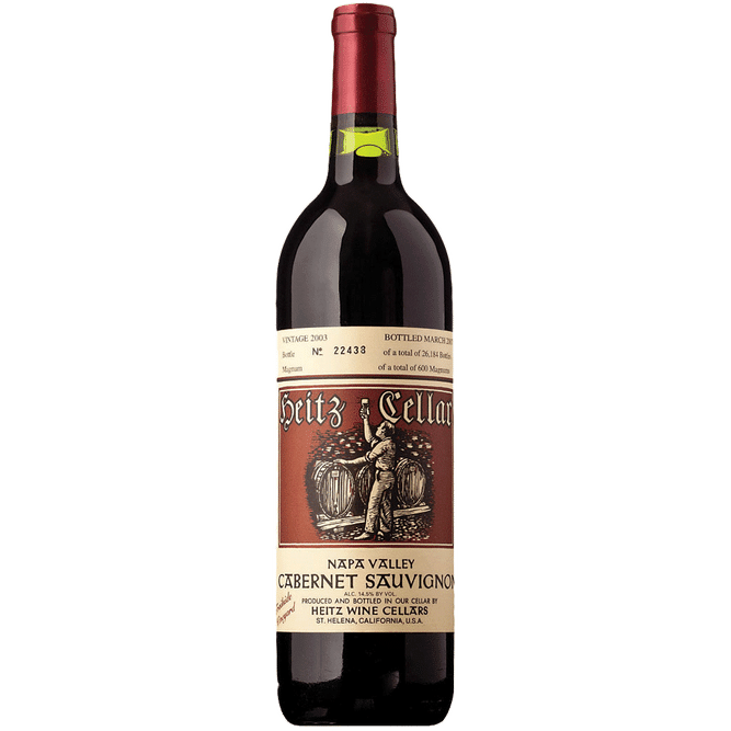 Heitz Cellar Cabernet Sauvignon Trailside Vineyard Rutherford - Available at Wooden Cork