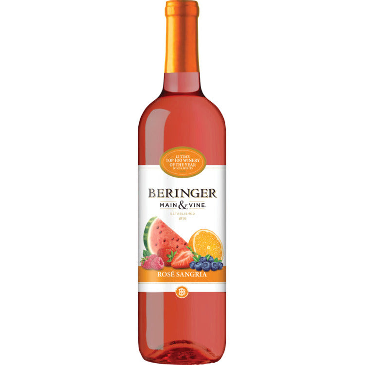 Beringer Main & Vine Rose Sangria - Available at Wooden Cork