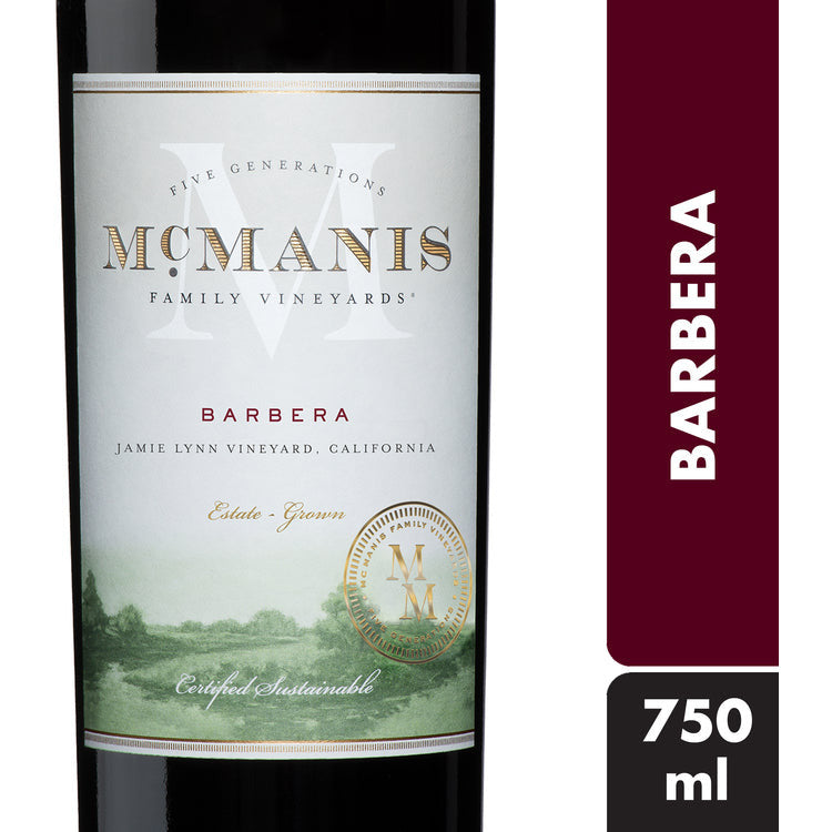Mcmanis Family Vineyards Barbera Jamie Lynn Vineyard California - Available at Wooden Cork
