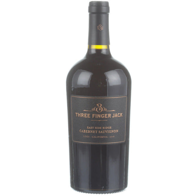 Three Finger Jack Cabernet Sauvignon East Side Ridge Lodi - Available at Wooden Cork