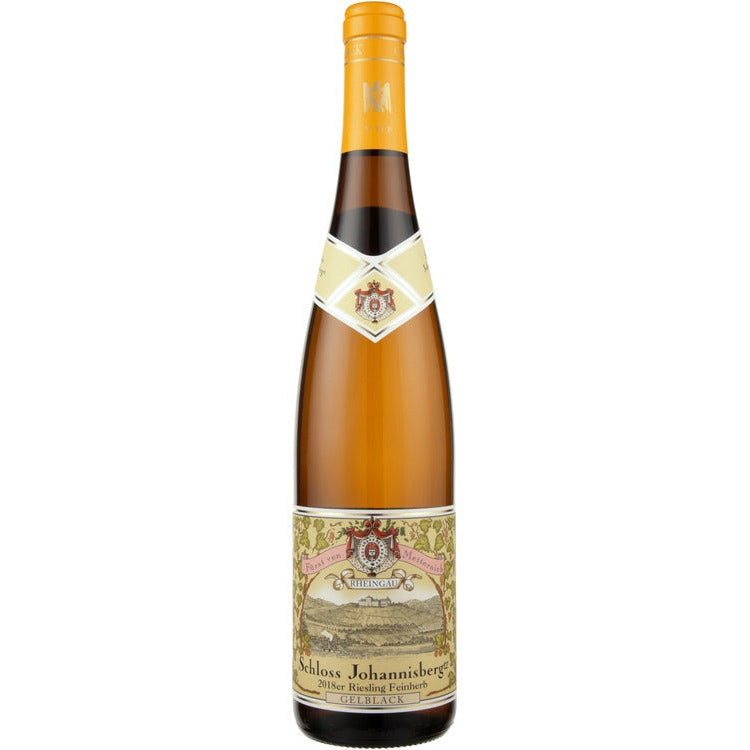 Schloss Johannisberg Riesling Feinherb Gelblack Rheingau - Available at Wooden Cork