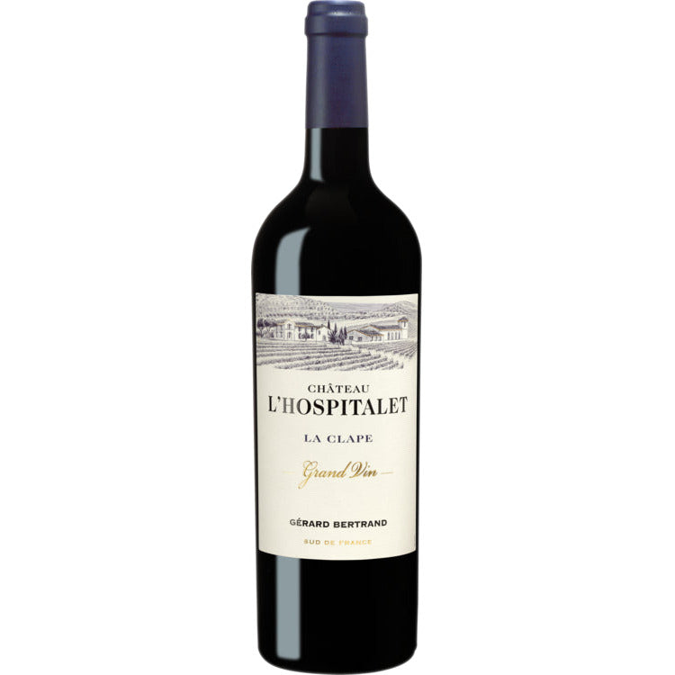 Gerard Bertrand La Clape Rouge Chateau L'Hospitalet Grand Vin - Available at Wooden Cork