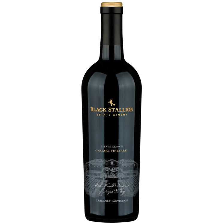 Black Stallion Estate Winery Cabernet Sauvignon Gaspare Vineyard Oak Knoll District - Available at Wooden Cork