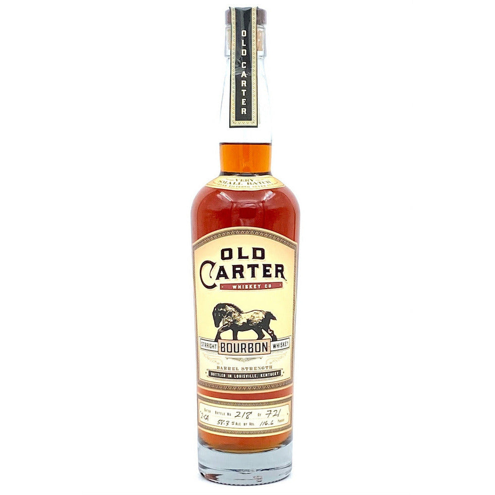 Old Carter Batch 2-CA Barrel Strength Straight Bourbon Whiskey - Available at Wooden Cork