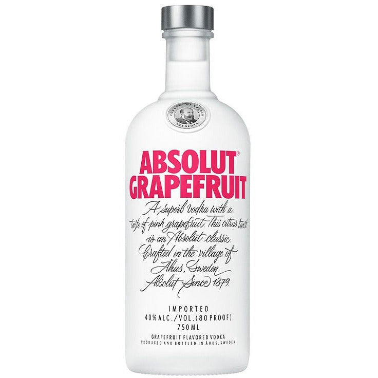 Absolut Grapefruit | Swedish Wheat Vodka – Wooden Cork