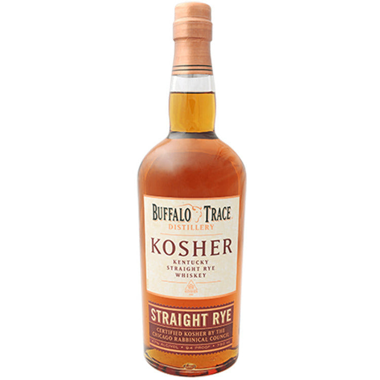 Buffalo Trace Kosher Straight Rye Whiskey - Available at Wooden Cork