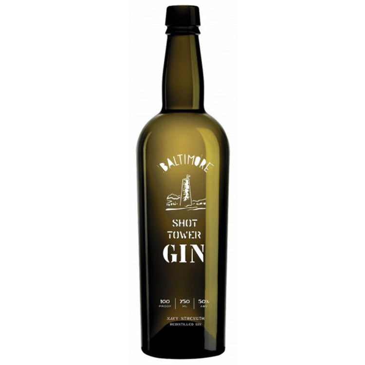 The Baltimore Whiskey Company Shot Tower Gin 100 Proof - Available at Wooden Cork