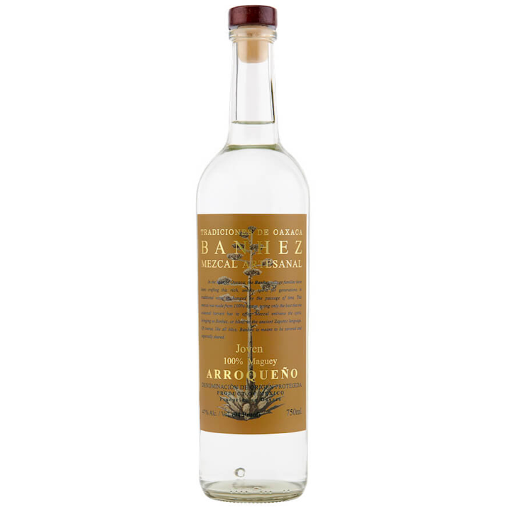 Banhez Arroqueño Joven Mezcal Artesanal - Available at Wooden Cork