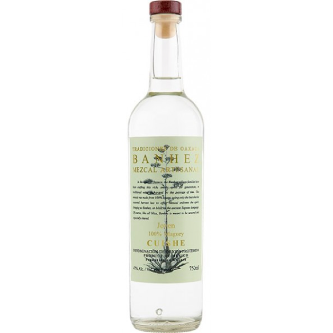 Banhez Cuishe Joven Mezcal Artesanal - Available at Wooden Cork