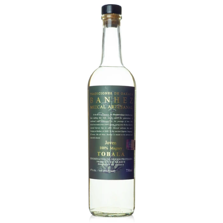 Banhez Tobala Joven Mezcal Artesanal - Available at Wooden Cork